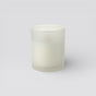 Bougie en Cire Végétale Ronde - Blanc