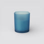 Bougie en Cire Végétale Ronde - Bleu