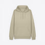 TODAY MERCH beige unisex premium hoodie made from 100% organic cotton with a front pocket and adjustable drawstring. - Sauge