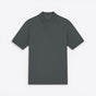 TODAY MERCH unisex premium short-sleeve polo shirt in dark grey organic cotton pique. - Anthracite