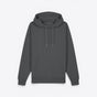 TODAY MERCH unisex premium hoodie in dark grey, made from 100% organic cotton with a kangaroo pocket and adjustable drawstring hood. - Anthracite Chiné