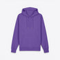 TODAY MERCH unisex premium hoodie in vibrant purple, made from 100% organic cotton with a kangaroo pocket and adjustable drawstring hood. - Violet
