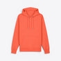 TODAY MERCH coral orange unisex premium hoodie made from 100% organic cotton with a kangaroo pocket and adjustable drawstring hood. - Corail