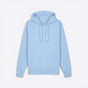 TODAY MERCH light blue unisex premium organic cotton hoodie with front pocket and adjustable drawstring hood. - Bleu Clair