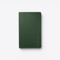 TODAY MERCH Moleskine A5 notebook in dark green with elastic closure and bookmark. Hardcover for durability. - Vert