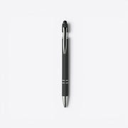 TODAY MERCH classic black ballpoint pen with silver clip and accents, ideal for corporate gifts.