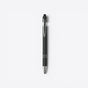 TODAY MERCH classic black ballpoint pen with silver clip and accents, ideal for corporate gifts. - Noir