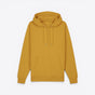 TODAY MERCH unisex premium hoodie in mustard yellow, made from 100% organic cotton with a kangaroo pocket and drawstring hood. - Ocre