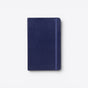 TODAY MERCH navy blue Moleskine A5 notebook with elastic closure and bookmark. - Navy