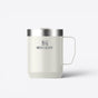 TODAY MERCH Stanley insulated mug in cream with a silver lid and handle, featuring the Stanley logo. - Naturel