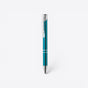 TODAY MERCH premium teal ballpoint pen with silver clip and accents, ideal for professionals. - Turquoise