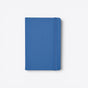 TODAY MERCH blue notebook with integrated pen holder and elastic closure, ideal for professionals. - Bleu Roi