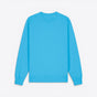 TODAY MERCH blue organic cotton crewneck sweatshirt with structured fit and premium finish - Turquoise