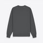 TODAY MERCH charcoal grey 100% organic cotton premium sweatshirt with crew neck and ribbed cuffs and hem. - Anthracite