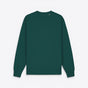 TODAY MERCH premium dark green crewneck sweatshirt made from 100% organic cotton with a structured fit. - Vert Foncé