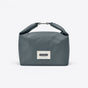 TODAY MERCH grey insulated lunch bag with roll-top closure and black+blum label - Gris