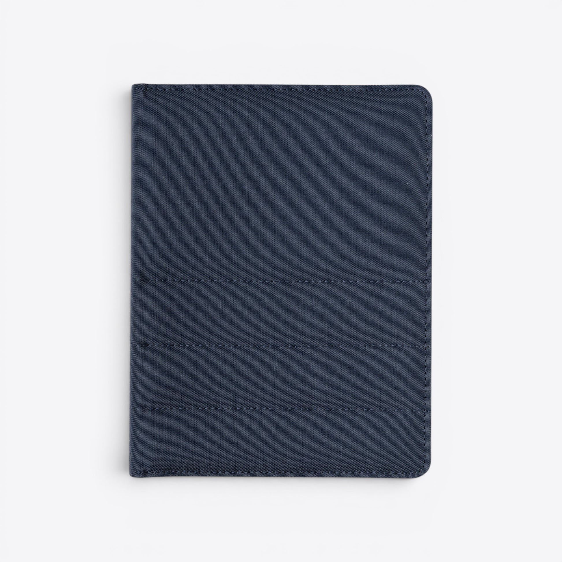 TODAY MERCH navy blue quilted document holder, professional and elegant accessory for executive environments.