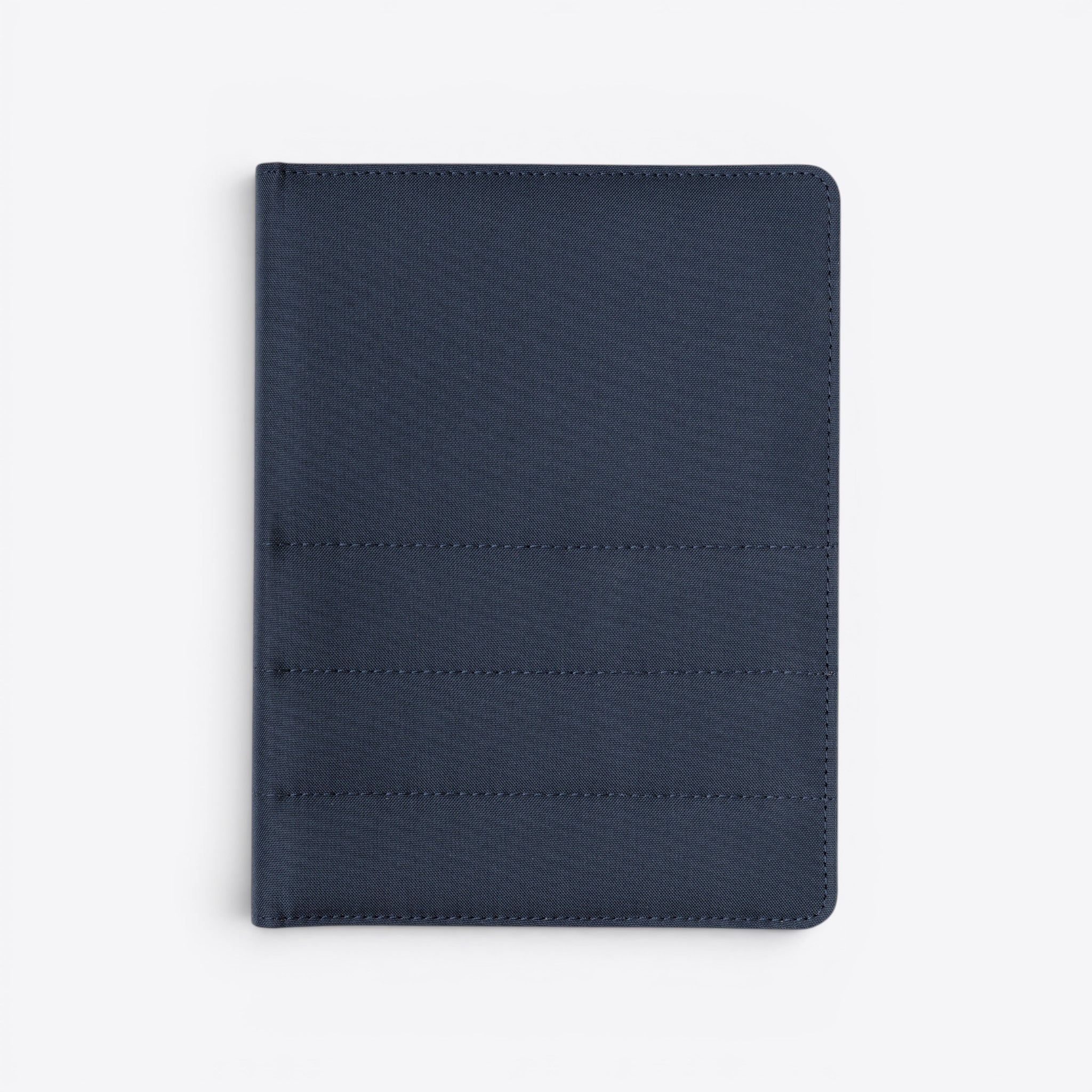 TODAY MERCH navy blue quilted document holder, professional and elegant accessory for executive environments.