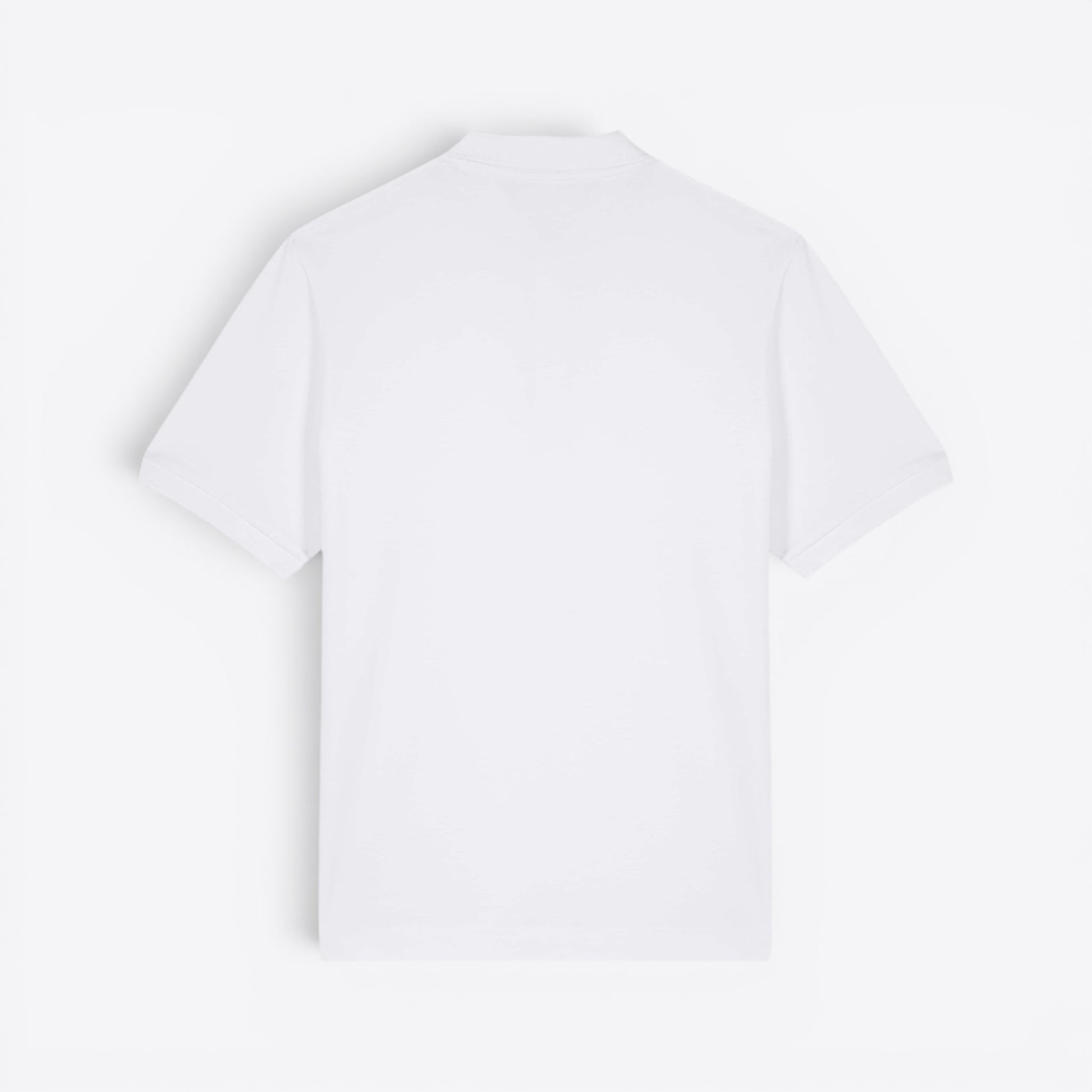 TODAY MERCH white organic cotton pique unisex short sleeve polo shirt with structured fit and neat finishes.