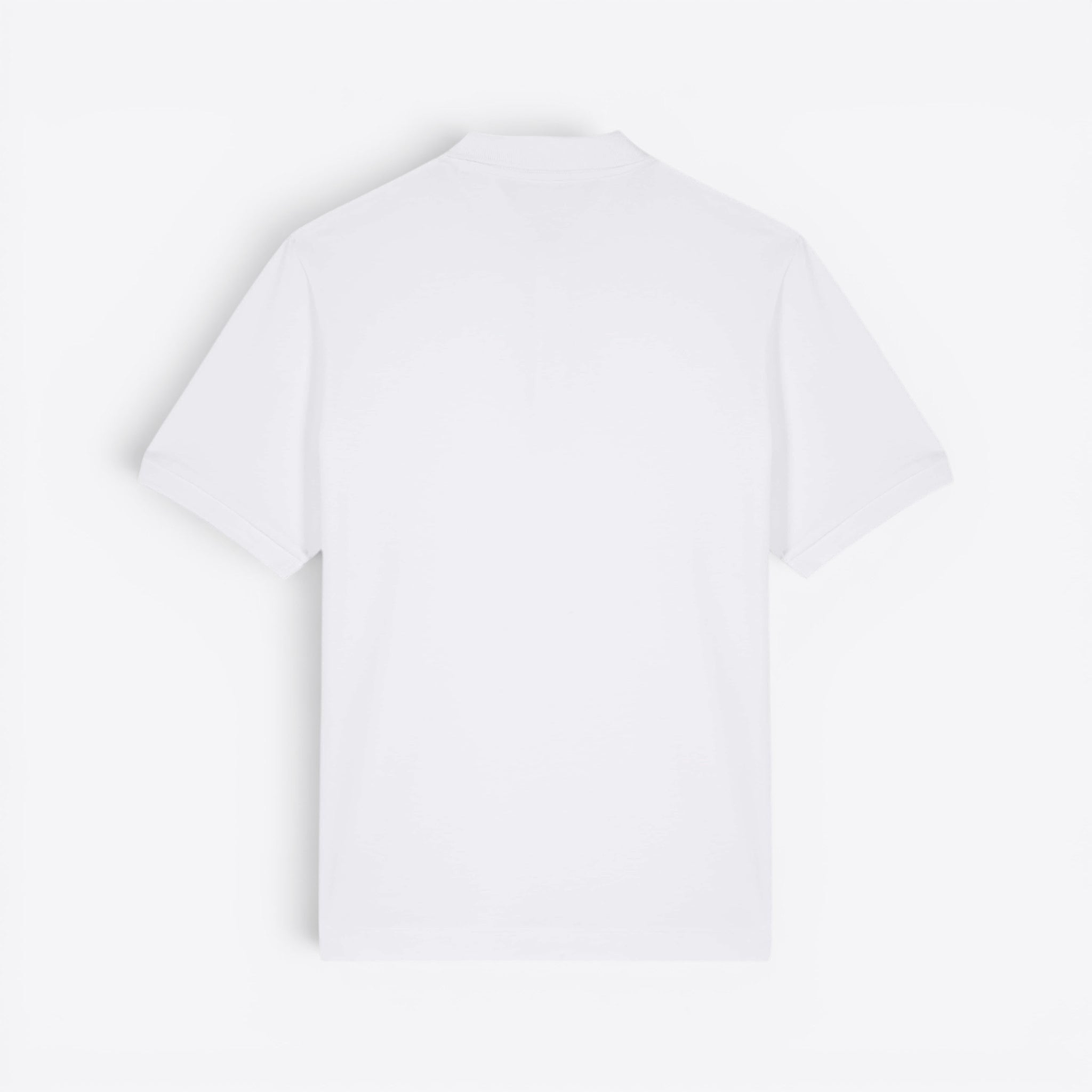TODAY MERCH white organic cotton pique unisex short sleeve polo shirt with structured fit and neat finishes.