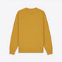 TODAY MERCH yellow organic cotton crewneck sweatshirt with ribbed cuffs and hem - Ocre